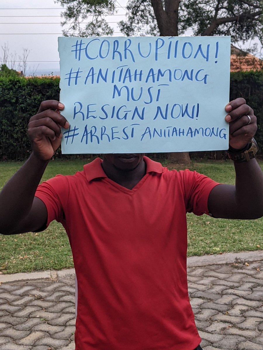 DrMorgans01's tweet image. Today&apos;s protest is online take a photo of you holding a placard and post the pic as we prepare for the coming week 

#March2Parliament 
#StopCorruption 
#AnitahMustResign