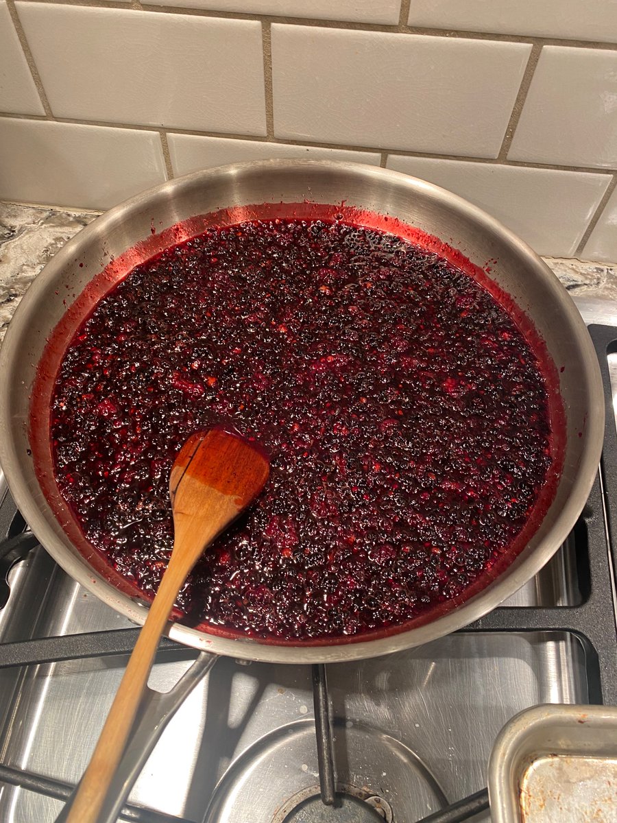 Blackberry jam made from local Magnolia native variety Thornius Bastardus.