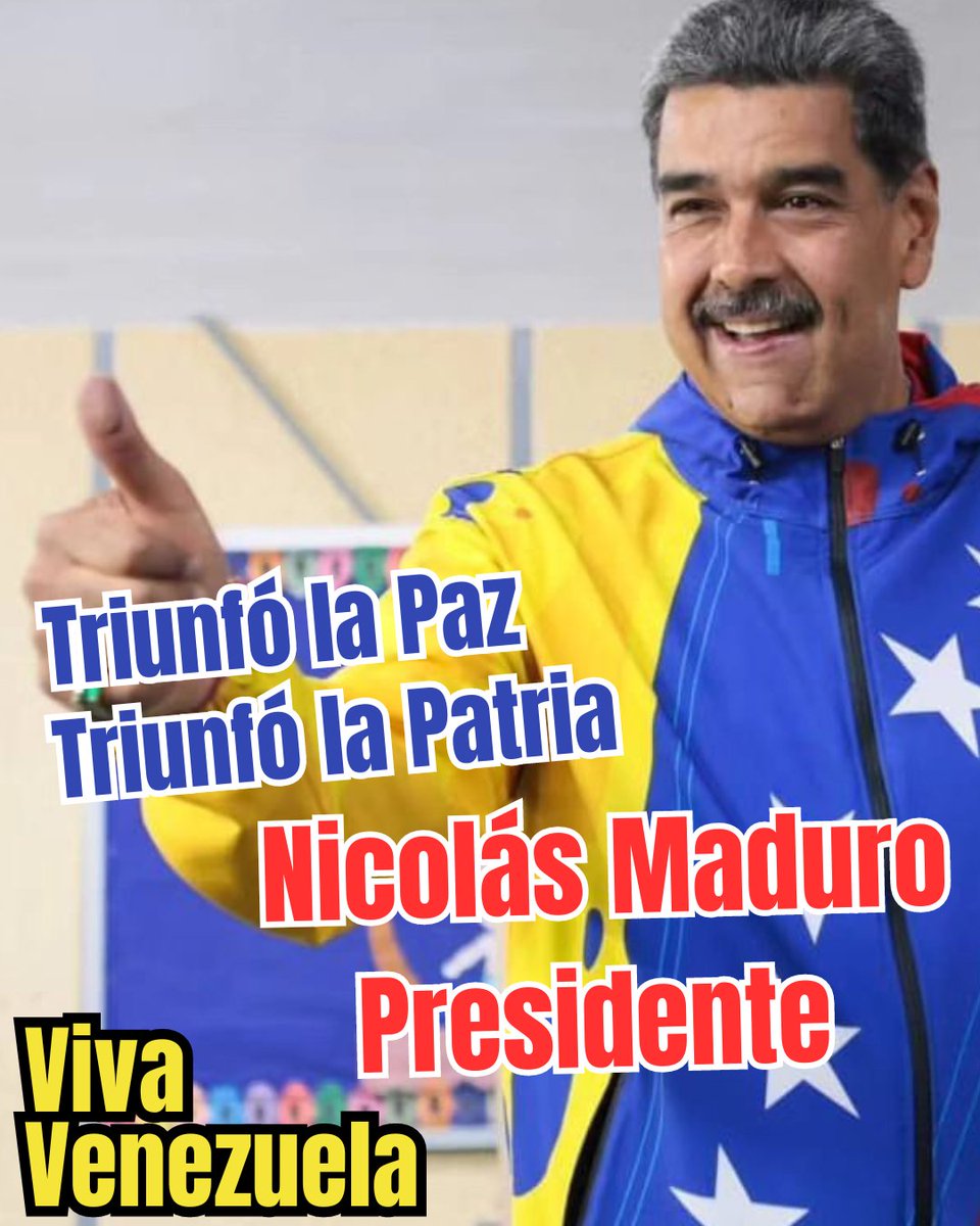 AlvaradoC_Salud's tweet photo. En este día histórico celebramos que triunfó la paz, el pueblo decidió y hoy celebramos la victoria popular de nuestro presidente @NicolasMaduro, en Venezuela prevaleció la democracia, el amor y la lealtad a un legado y a un líder que ha luchado por su pueblo.

#EsperanzaYPaz https://t.co/hND1faH6qx