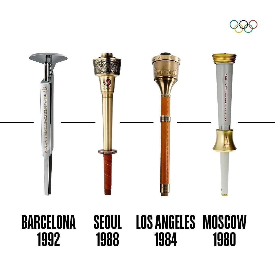 TFressin's tweet photo. 🔥 Évolution des torches olympiques au fil des #ceremoniedouverture des #JeuxOlympiques . #histoire #patrimoine https://t.co/OdyNWAwkhK