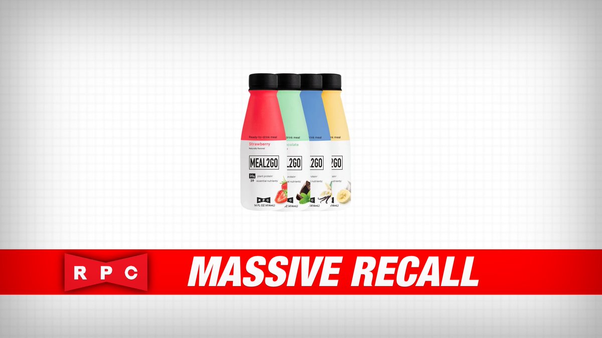 ‼️IMPORTANT NOTCIE‼️
Due to an error with cleaning our factories, 99% of RPC MEAL2GO Meal Replacement drinks have been contained with harsh chemicals. If you are a possession of these drinks please stay 50 ft away from them and dispose of them via incineration. Thank you.
