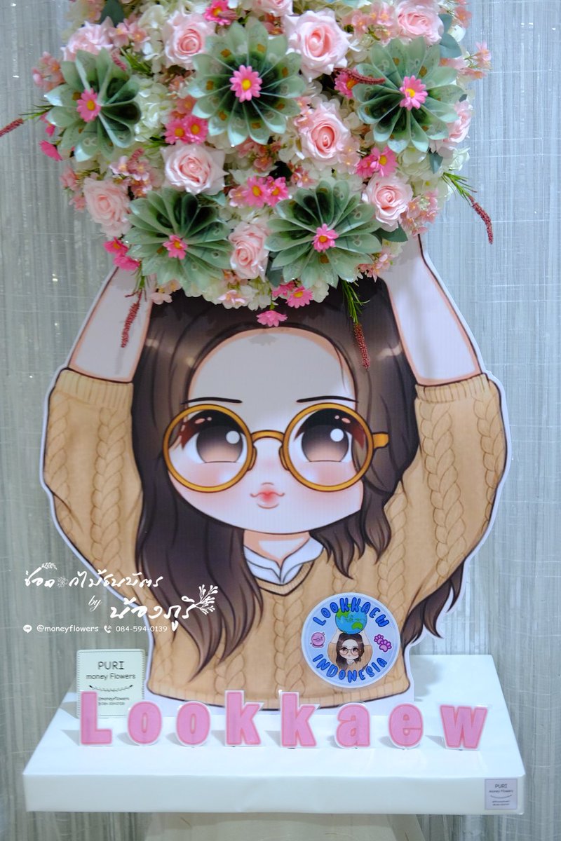 purimoneyflower's tweet photo. LOOKKAEW ENDLESS LOVE 27
🙏Thank you very much. @Lookkaew_INA
For trusting us to create this special gift. Give it to your significant other.
#lookkaewkamollak #AndaLookkaew1stConcert
#moneyflower #moneybouquet #Moneycake #moneygift #floweranniversary
#ช่อดอกไม้เงิน https://t.co/Lg6nUS4S2H