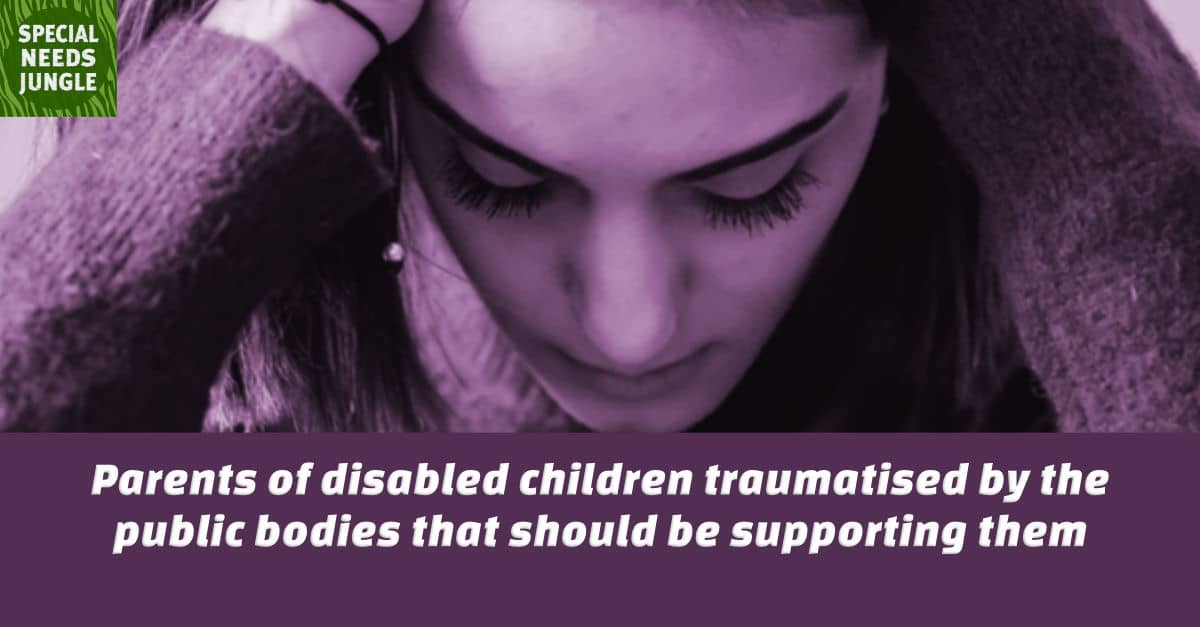 Special Needs Jungle (@spcialndsjungle) on Twitter photo NEW POST: Parents of disabled children traumatised by the public bodies that should be supporting them. “Families have to be ‘beyond reasonable’ <a href="/catrionamoore13/">Catriona Moore</a> writes, because it’s all too easy to be labelled “difficult” with the ensuing consequences specialneedsjungle.com/parents-disabl… NEW POST: Parents of disabled children traumatised by the public bodies that should be supporting them. “Families have to be ‘beyond reasonable’ <a href="/catrionamoore13/">Catriona Moore</a> writes, because it’s all too easy to be labelled “difficult” with the ensuing consequences specialneedsjungle.com/parents-disabl…