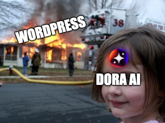 JaynitMakwana's tweet photo. RIP WordPress.

I found an AI tool that can build a professional website in SECONDS.

Here's how it works: https://t.co/fY1vlyE9pm