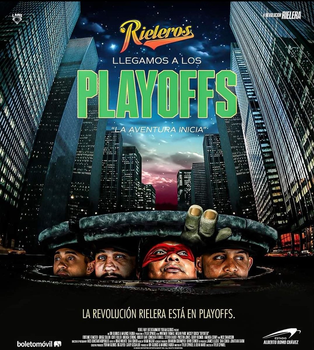 jimmyjgo21's tweet photo. My mexican team where my family is from is going to the playoffs w/ #latortuga
And they used the teenage mutant ninja turtles 🐢 for em https://t.co/hoQo965S69