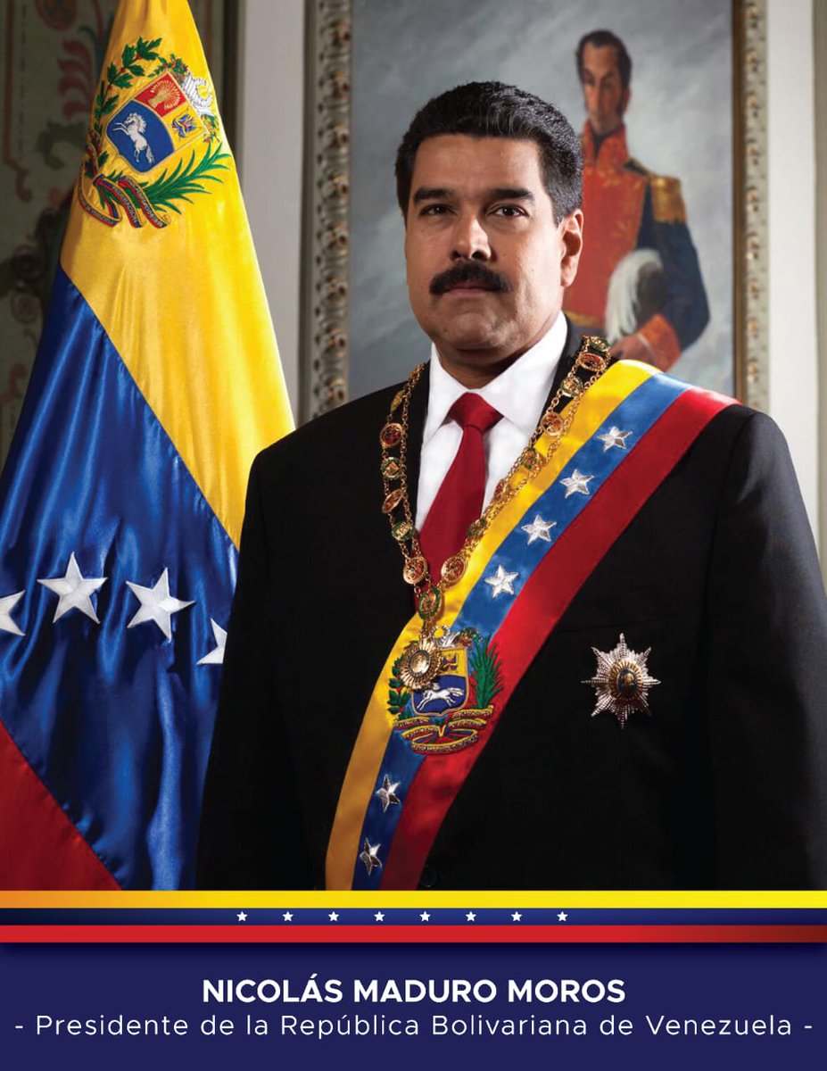 Felicitamos a nuestro Presidente de la República Bolivariana de Venezuela,  Nicolás Maduros Moros por su reelección 2025-2031.

¡Venezuela es una patria libre y soberana, ganó la paz y la estabilidad!