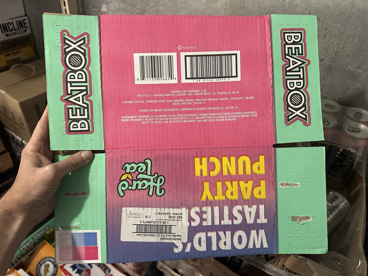 mitdasein's tweet photo. Oh, sorry. The box you send it to the stores in says “3.38 servings.” https://t.co/fj5a9YNoLx