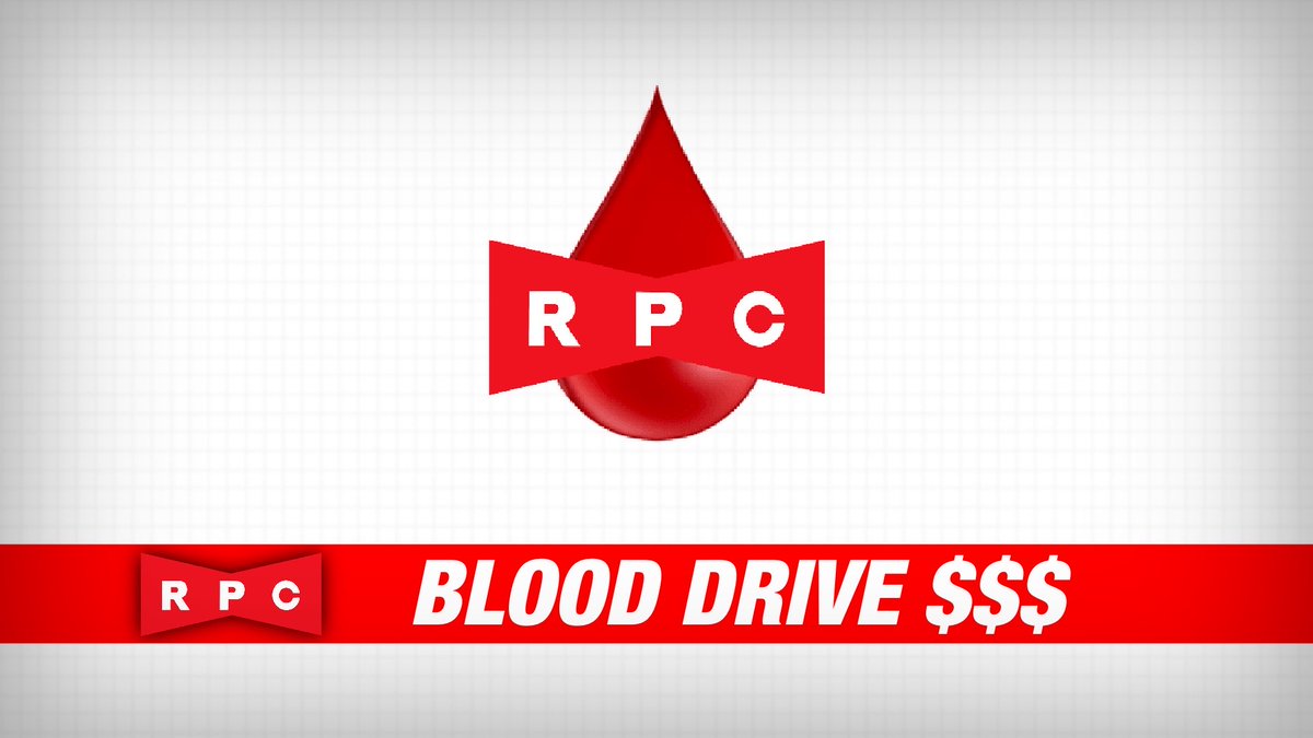 ‼️IMPORTANT ANNOUNCEMENT‼️
Are you broke? In need of some quick cash? Do you want to save lives while making money? If this sounds appealing to you, then you might be interested in Red Ribbon Pharmaceutical’s annual Blood Drive! Make cash while saving lives by donating blood now!