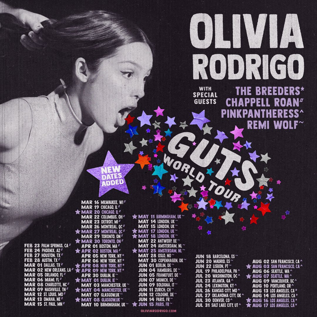 kenziehopesurok's tweet photo. the losses of my life 💔💔 #sourtour #gutstour #signedsourcd #gutsspilledzoetrope https://t.co/okV4Cgy7iD