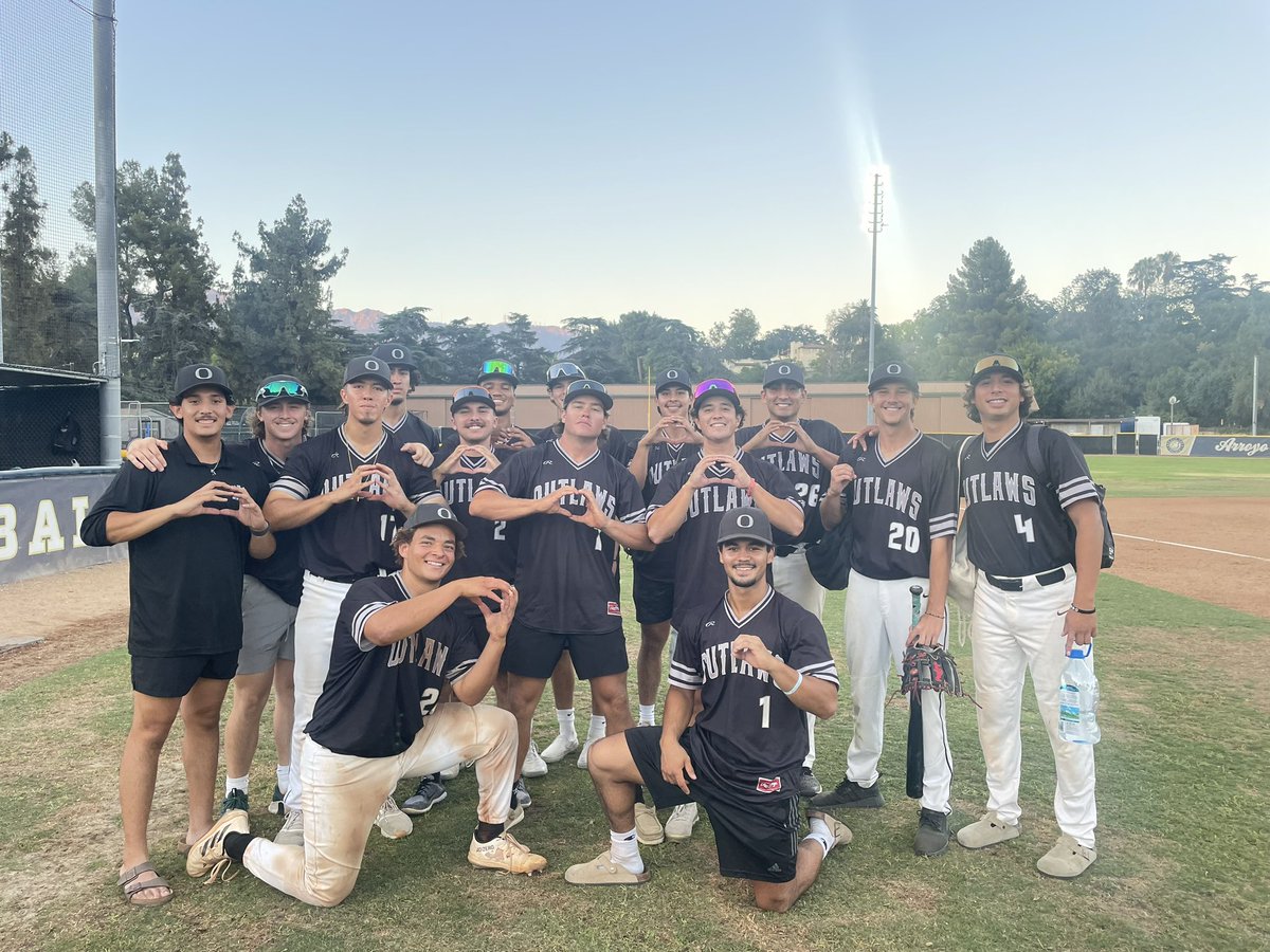 210 Prep Sports (@210prepsports) on Twitter photo Baseball: California Outlaws 9, SGV Monarchs 5 to earn a spot in the best of three @BasebaCensus Collegiate Summer League championship series vs the <a href="/SecoSentinels/">Arroyo Seco Sentinels</a> . <a href="/reker_seth/">Seth Reker</a> <a href="/Nico_Calderaro/">Nicholas Calderaro</a> 210prepsports.com/2024/07/29/out… Baseball: California Outlaws 9, SGV Monarchs 5 to earn a spot in the best of three @BasebaCensus Collegiate Summer League championship series vs the <a href="/SecoSentinels/">Arroyo Seco Sentinels</a> . <a href="/reker_seth/">Seth Reker</a> <a href="/Nico_Calderaro/">Nicholas Calderaro</a> 210prepsports.com/2024/07/29/out…