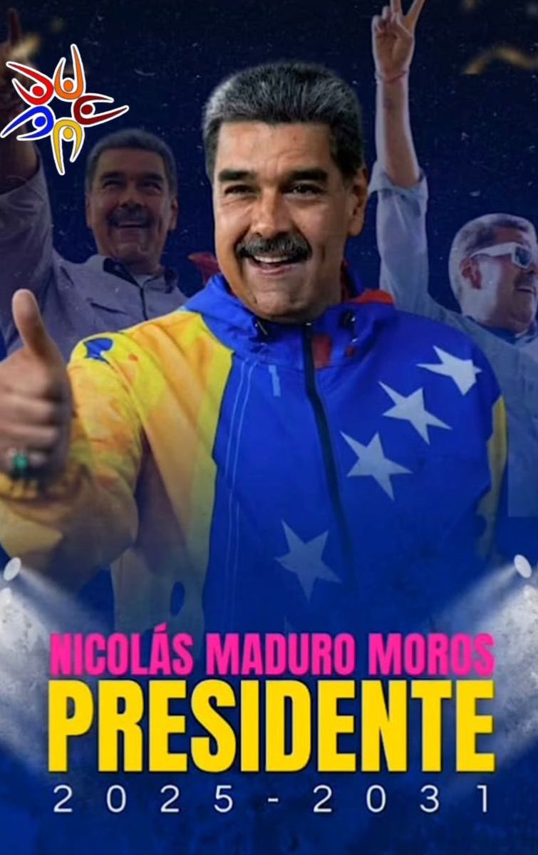 Nicolás Maduro es reelegido Presidente de La República Bolivariana de Venezuela 2025 - 2031