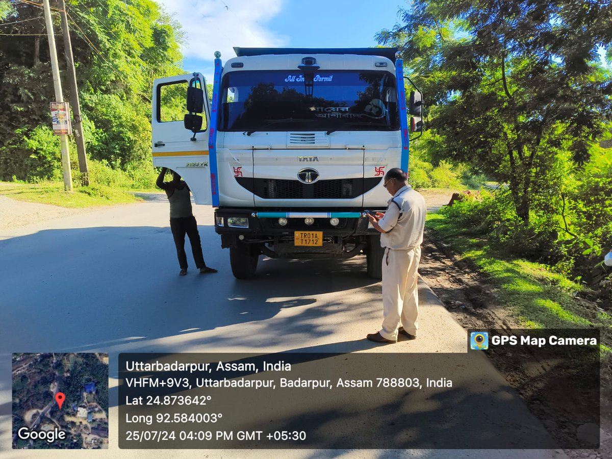 DTOHailakandi99's tweet photo. Enforcement drive against various offences on - 25/07/2024
W/O Tax -05
W/O PUCC- 07
W/L DL- 03
W/O HSRP- 01
W/O Fitness -04
W/O Permit -01
W/O Insurance -03
0thers- 08
@CMOfficeAssam @TransportAssam @Assamroadsafety @keshab_mahanta
@assampolice @gpsinghips #RoadSafety https://t.co/25U69ZNBtd