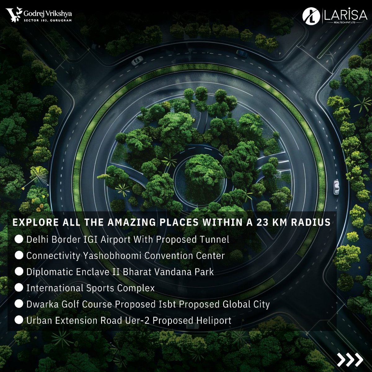 LarisaRealtech's tweet photo. Discover upscale living at Godrej Vrikshya near Dwarka Expressway, Gurgaon. Spacious 4 BHK homes
#GodrejVrikshya #luxurylifestyles #luxuryrealestate #Larisarealtech #RajendraNagar https://t.co/XR8uWT0Dsu
