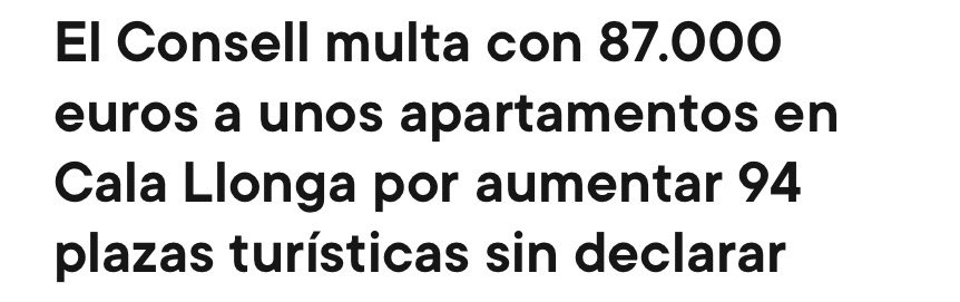 NeusPratsTur's tweet photo. Ni 1000 € per apartament. Menys del que treuen en una setmana. Se’ns pixen a sobre @Consell_Eivissa : https://t.co/jrptu0O9vB