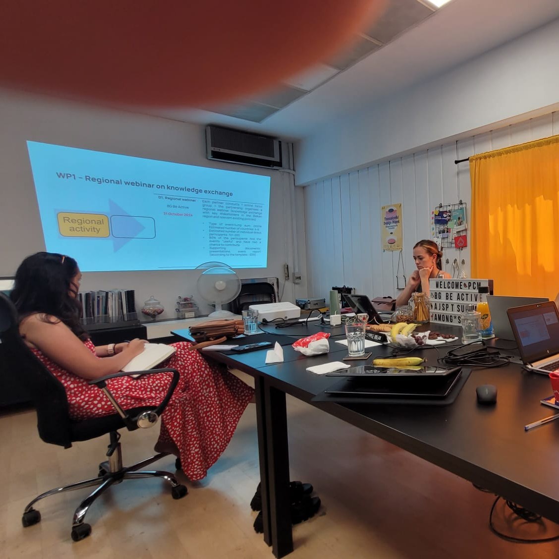 CERV Programme - Erasmus+ PCM - Placemaking for Climate Mitigation project. Întâlnirea inițială a proiectului avut loc la Tesalonik în prezența coordonatorului  BGBeactive Bulgaria și a partenerilor AMONG Grecia și AJSPT Suceava. Scopul este să consolideze participarea civică.