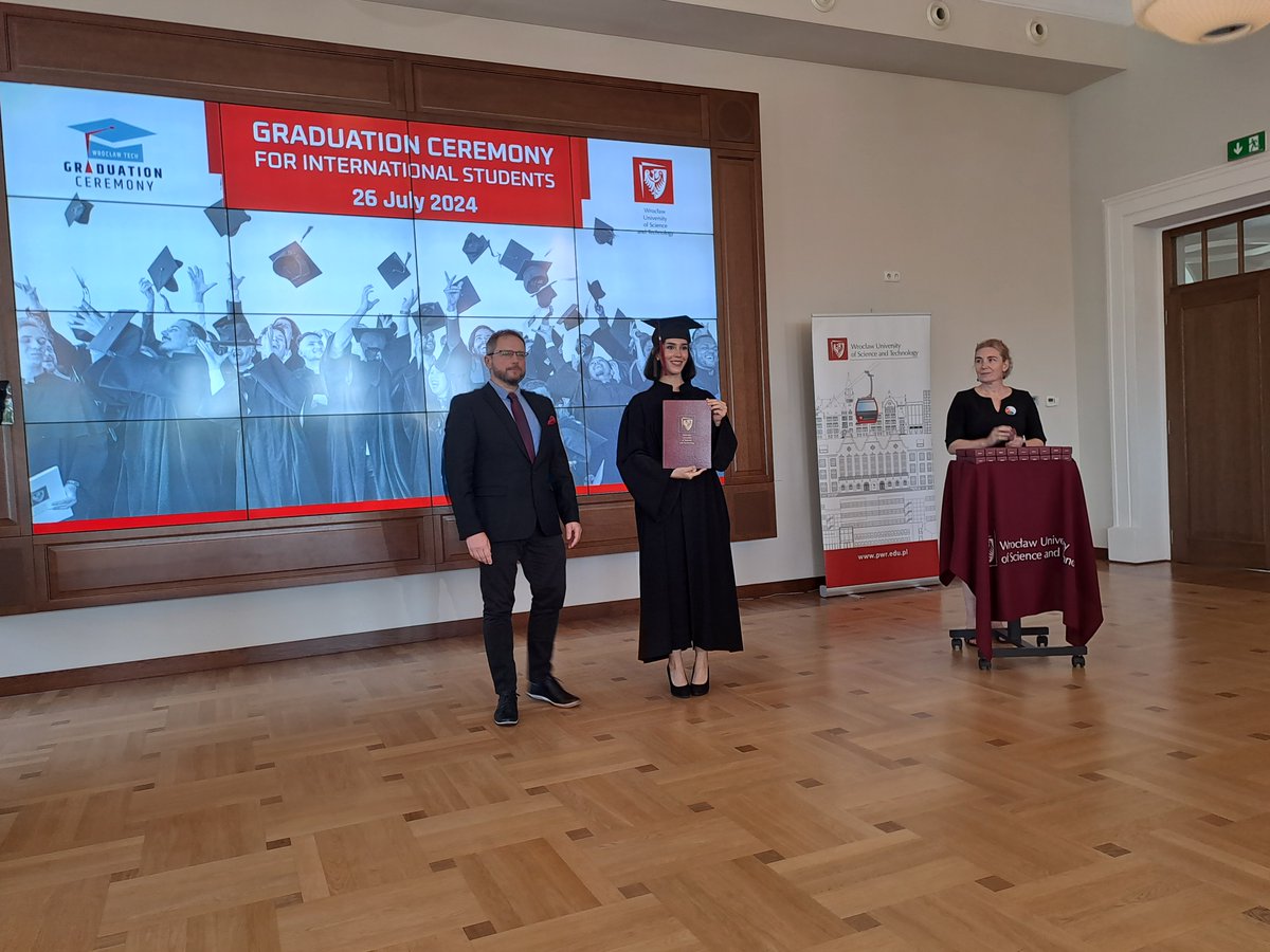 TIMREX MSc in Mineral Exploration (@timrex_project) on Twitter photo Congrats to the first three graduates of TIMREX! 🌟 Special mention to the two international students, Daniela Elizabeth Manzano and Brian Luto Lomong, who celebrated their achievements at the <a href="/PWr_Wroclaw/">Politechnika Wrocławska</a> diploma ceremony!🎓🇵🇱 Congrats to the first three graduates of TIMREX! 🌟 Special mention to the two international students, Daniela Elizabeth Manzano and Brian Luto Lomong, who celebrated their achievements at the <a href="/PWr_Wroclaw/">Politechnika Wrocławska</a> diploma ceremony!🎓🇵🇱