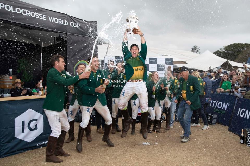 South Africa are World Champions! What an amazing performance from the team! Well done team South Africa! <a href="/ignitiongroupsa/">Ignition Group</a> <a href="/durbantourism/">Durban Tourism</a> <a href="/GaytonMcK/">Gayton McKenzie</a> <a href="/eThekwiniM/">eThekwini Municipality</a> #Ignitiongrouppolocrosseworldcup #worldchampions #WestownShongweni