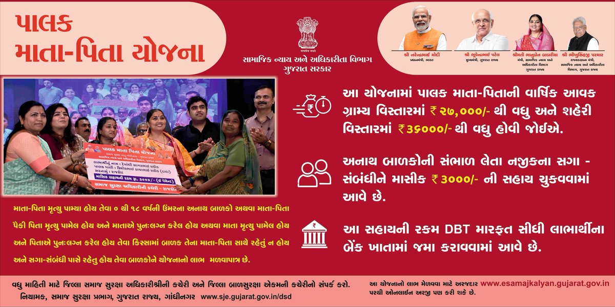 SJEDGujarat's tweet photo. #SocialDefense #Yojana #Family #sjegujarat  #socialjustice #schemes #governmentscheme #gujaratgovernment #sje   #financial #facilities #Gujarat #india https://t.co/O0HMU74jjB