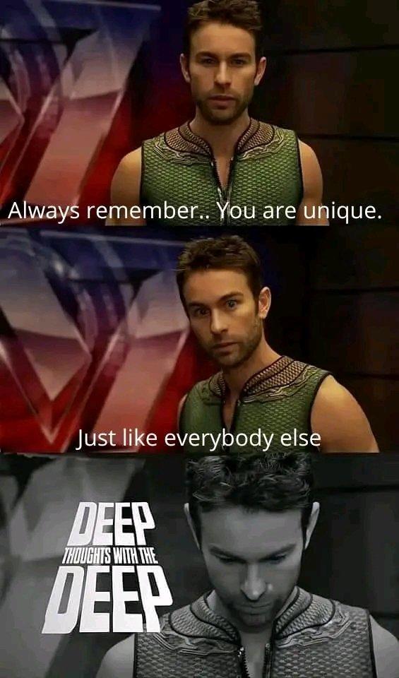 Deep thoughts With The Deep (@deepwiththedeep) on Twitter photo 