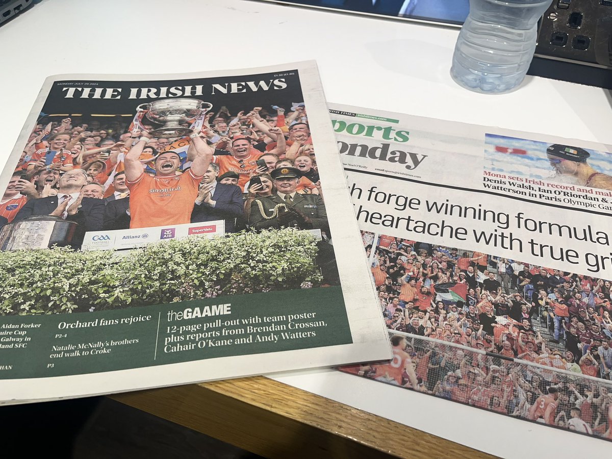 Peter_u105's tweet image. 4.30am starts for the first flight are so much easier when you come from a county that has two All-Ireland titles. 
🏐🏆❤️