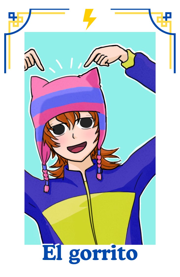 n_trapdoor's tweet photo. I joined the Lotería Project for the #inazutianguis 2024!
Here's Max with "el gorrito" (the little hat) ☺️
I love Max & I wish more people would draw him 🥺
#LoteríaEleven #inazumaeleven #イナズマイレブン #maxwellcarson #松野空介 #inazumaelevenfanart #inazuma_eleven #inazuma11 https://t.co/mz5mtoOptI