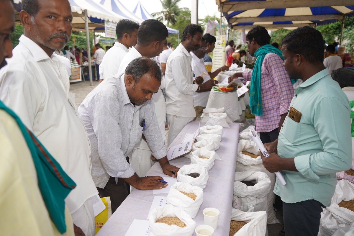 Save Soil's Bharat Traditional Paddy &amp; Food Festival celebrates natural farming and traditional rice varieties.

The festival highlighted the benefits of natural farming, success stories, showcased traditional rice varieties, and honored pioneering farmers.

Save Soil organized