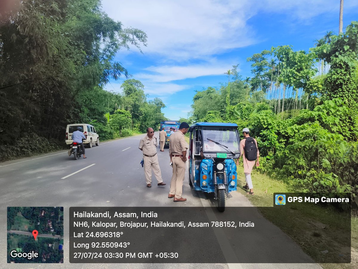 DTOHailakandi99's tweet photo. Enforcement drive against various offences on - 27/07/2024
Overloading - 4
W/O Tax -04
W/O PUCC- 06
W/L DL- 02
W/O Seat Belt- 01
W/O Fitness -05
W/O Insurance -02
0thers- 04
@CMOfficeAssam @TransportAssam @Assamroadsafety @keshab_mahanta
@assampolice @gpsinghips #RoadSafety https://t.co/x2PgAD3EtL