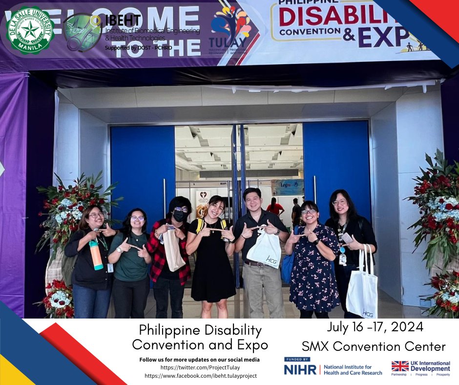 ProjectTulay's tweet photo. The TULAY team went to the Philippine Disability Convention and Expo last July 15 - 17 to support lived experience partners and celebrate the “National Disability Rights Week” with the theme, “Promoting Inclusion: Celebrating Abilities and Advocating Access! ☺️🦾 https://t.co/8UFNEJHaVM