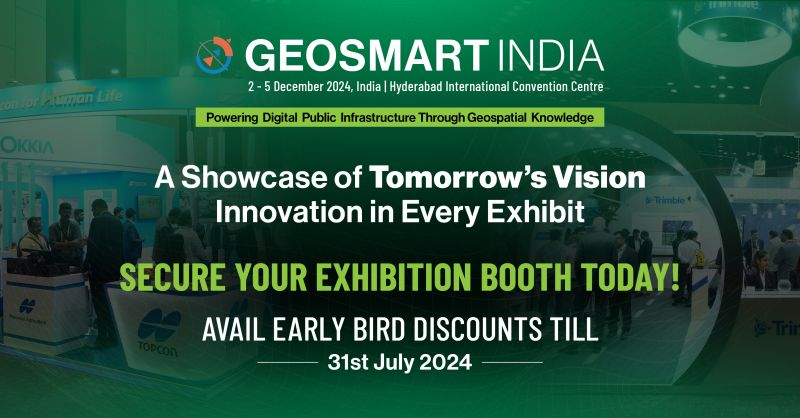 #GeoSmartIndia | Elevate your brand at GeoSmart India 2024, Dec 2-5. Connect with industry leaders, showcase innovations, and drive growth. Secure your exhibition space by July 31 with an Early Bird Discount!
geosmartindia.net/2024/exhibitio…