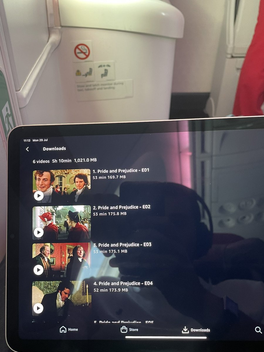 ehmayri's tweet photo. Raw dogging flights is for losers, real men prepare by downloading pride and prejudice (1995) https://t.co/vP1KToTSjV