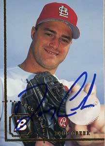 Sad news Former Hamilton Redbirds alumni and ex MLB Doug Creek has passed away.  He is one of 24 New York Penn Redbirds alumni to make the bigs that called Hamilton home.  Doug played at Bernie Arbour in 1991   RIP Doug