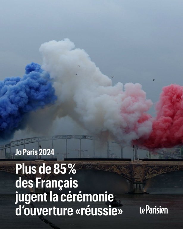 AuroreLalucq's tweet photo. Ne pas aimer un événement, c’est une chose.

Tenter de crisper, de gâcher un moment où le pays est uni, heureux, fier et apaisé, c’en est une autre.

Merci de laisser la possibilité au pays de souffler un peu. 

85 % des français jugent cette cérémonie réussie : deal with it! https://t.co/KJZmecQwhb