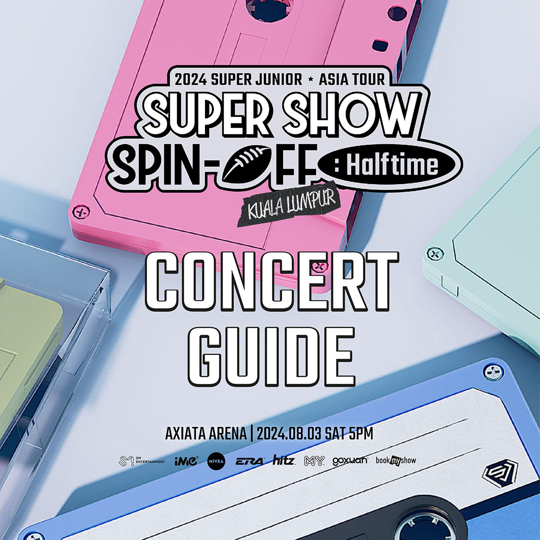 imemalaysia's tweet photo. Attention ELF, here’s the CONCERT GUITE you’ve been waiting for!
We highly encourage everyone to read through the CONCERT GUIDE, to ensure a smooth operation.

Link: https://t.co/zrZWpPxnI3

#SuperShow_Spinoff_Halftime #SSS_HALFTIME #iMeMY #iMeAsia #NIVEA
#슈퍼주니어 #SUPERJUNIOR https://t.co/8wAWa9V4OM