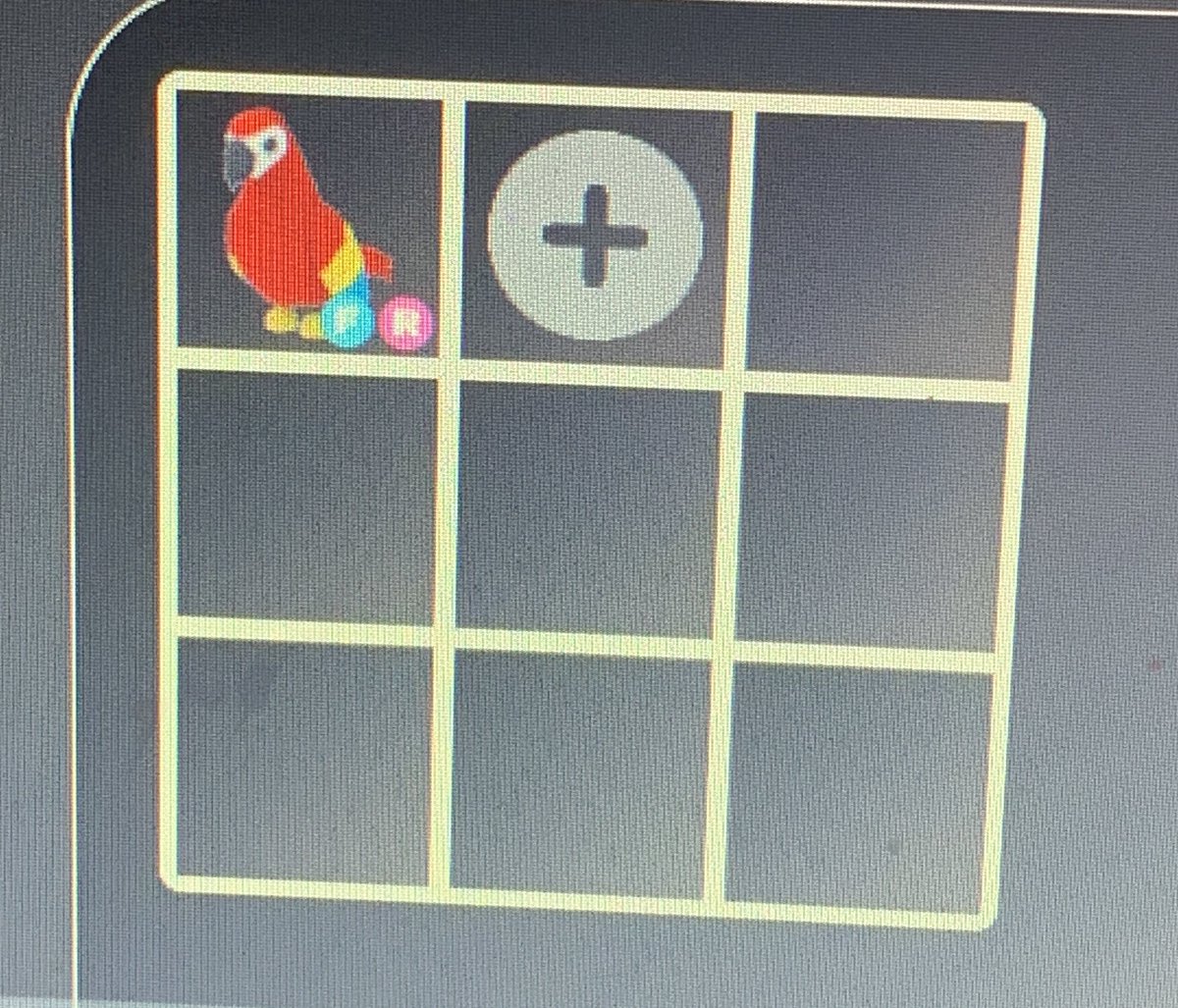 TRADING FLY RIDE PARROT LOOKING FOR: MEGAS, NEONS EXOTICS OR GOOD OFFERS OR WITH A GOOD HOUSE OR GOOD LEGS IN GENERAL or overpayss