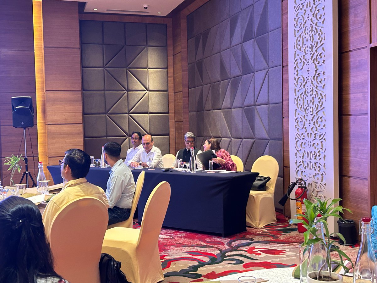iForestGlobal's tweet photo. Successful Completion of the Opening Session on National Clean Air Programme (#NCAP) Consultants Training.
Initiated by #iFOREST and #GIZ #GmbH, this session brought together a diverse group of stakeholders and #airquality consultants https://t.co/g4nLyaqJUQ