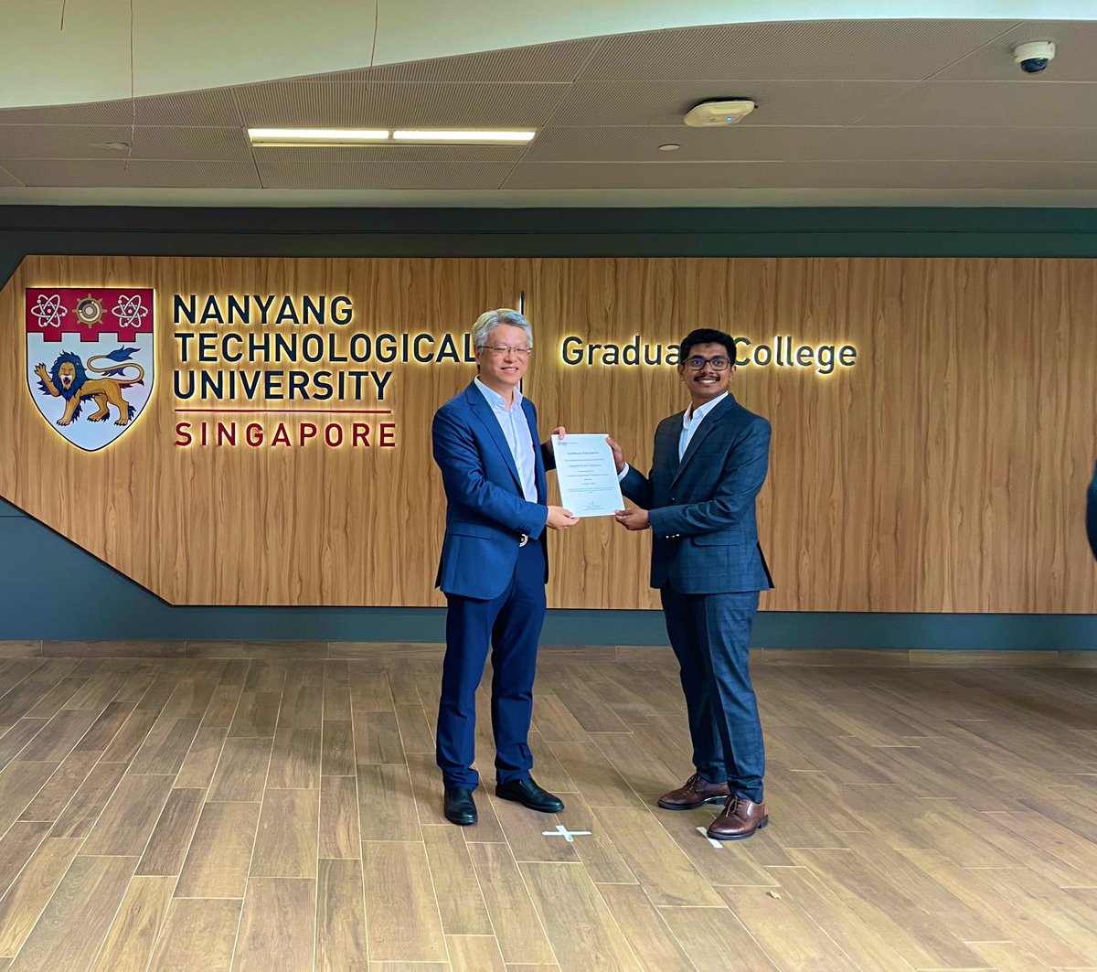 Jayanth Kumar Narayana (@jayanthkumarna7) on Twitter photo Thrilled to announce that I've graduated with my PhD and received the Graduate Research Excellence Award - for my PhD thesis! Huge thanks to all my colleagues and friends, Sanjay <a href="/KrasiTsaneva/">Krasimira Tsaneva</a> <a href="/mmacaogain/">Micheál Mac Aogáin</a> for their support!
<a href="/NTUsg/">NTU Singapore</a> <a href="/NTU_LKCMedicine/">LKCMedicine</a> #PhD Thrilled to announce that I've graduated with my PhD and received the Graduate Research Excellence Award - for my PhD thesis! Huge thanks to all my colleagues and friends, Sanjay <a href="/KrasiTsaneva/">Krasimira Tsaneva</a> <a href="/mmacaogain/">Micheál Mac Aogáin</a> for their support!
<a href="/NTUsg/">NTU Singapore</a> <a href="/NTU_LKCMedicine/">LKCMedicine</a> #PhD