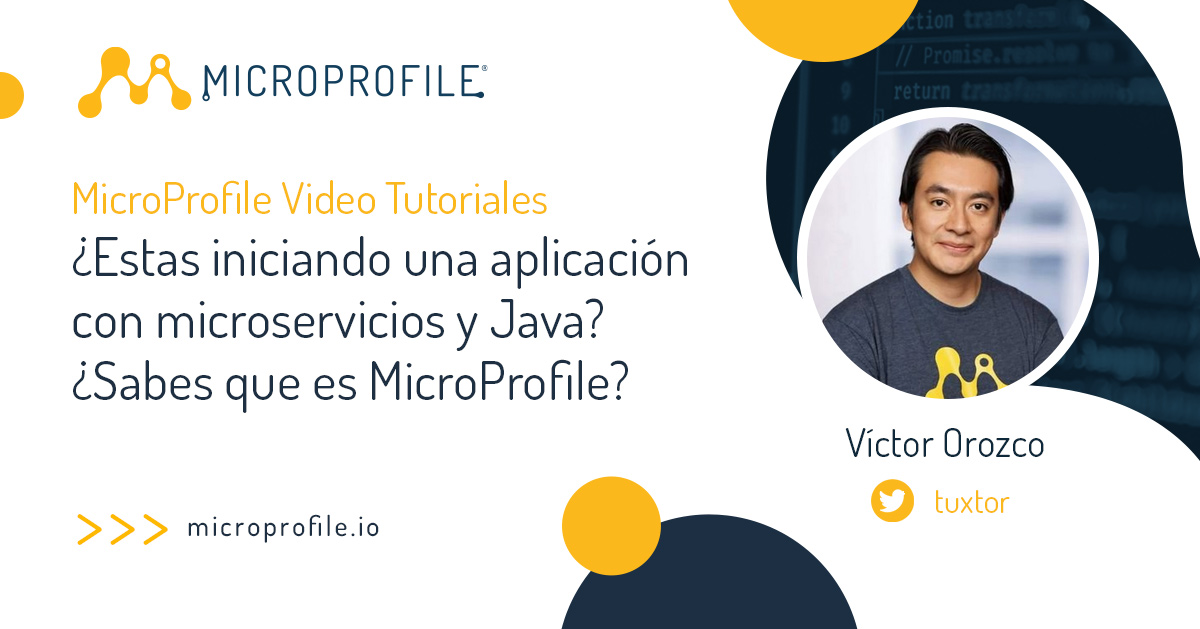 MicroProfile tweet media