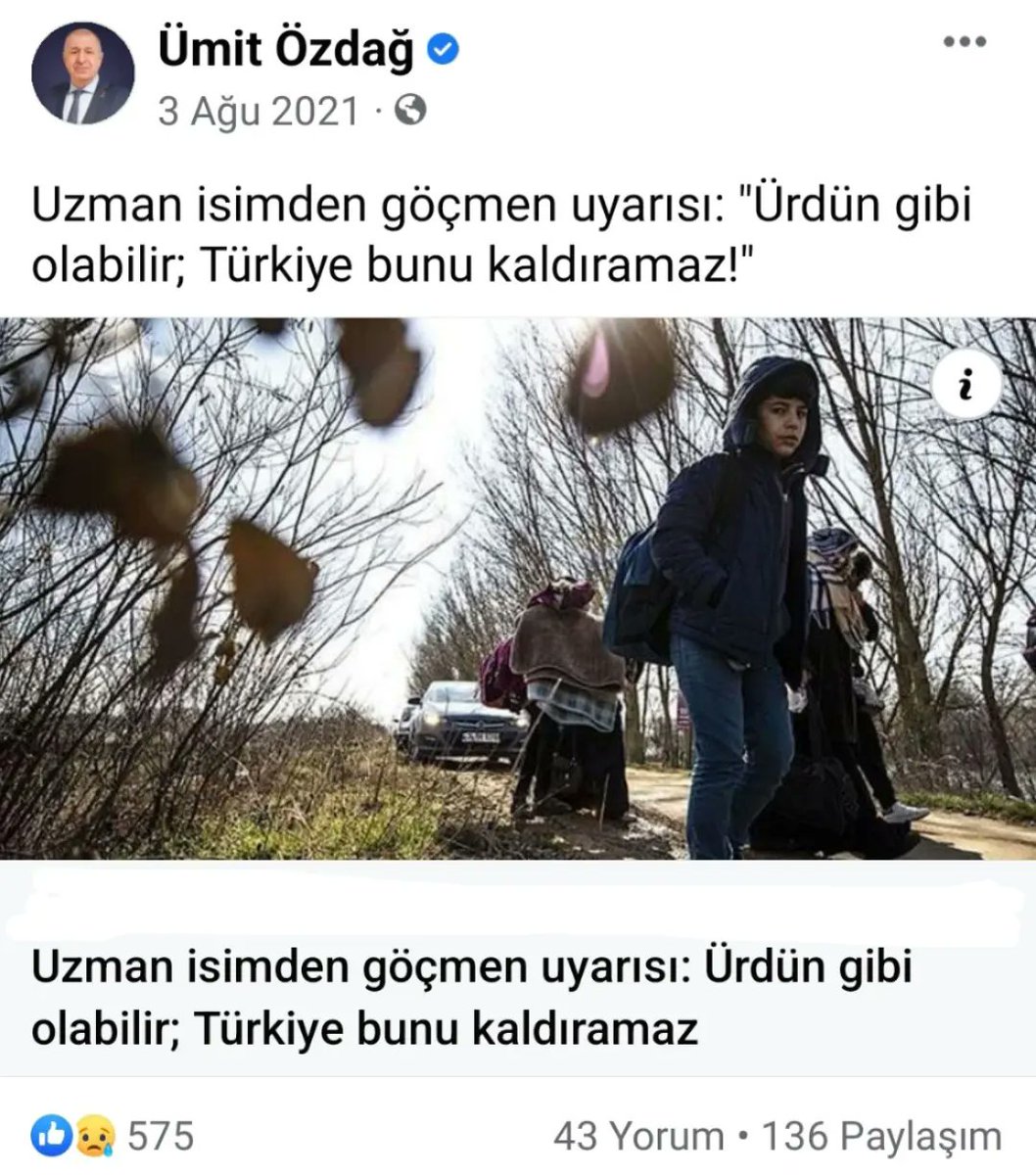 demanguler's tweet photo. Ümit Özdağ, Gazete Duvar'da çıkan yazıma çok gücenmiş ve doğrudan bana hitaben uzunca bir açıklama yapmış. Kendisi iki yıl önce Birgün ve Cumhuriyet Gazetelerinde yayımlanan bir röportajımı yine kendi sosyal medya kanallarında çok beğenerek paylaşmış ve benden "uzman isim" diye.. https://t.co/lJxvWT7pKC