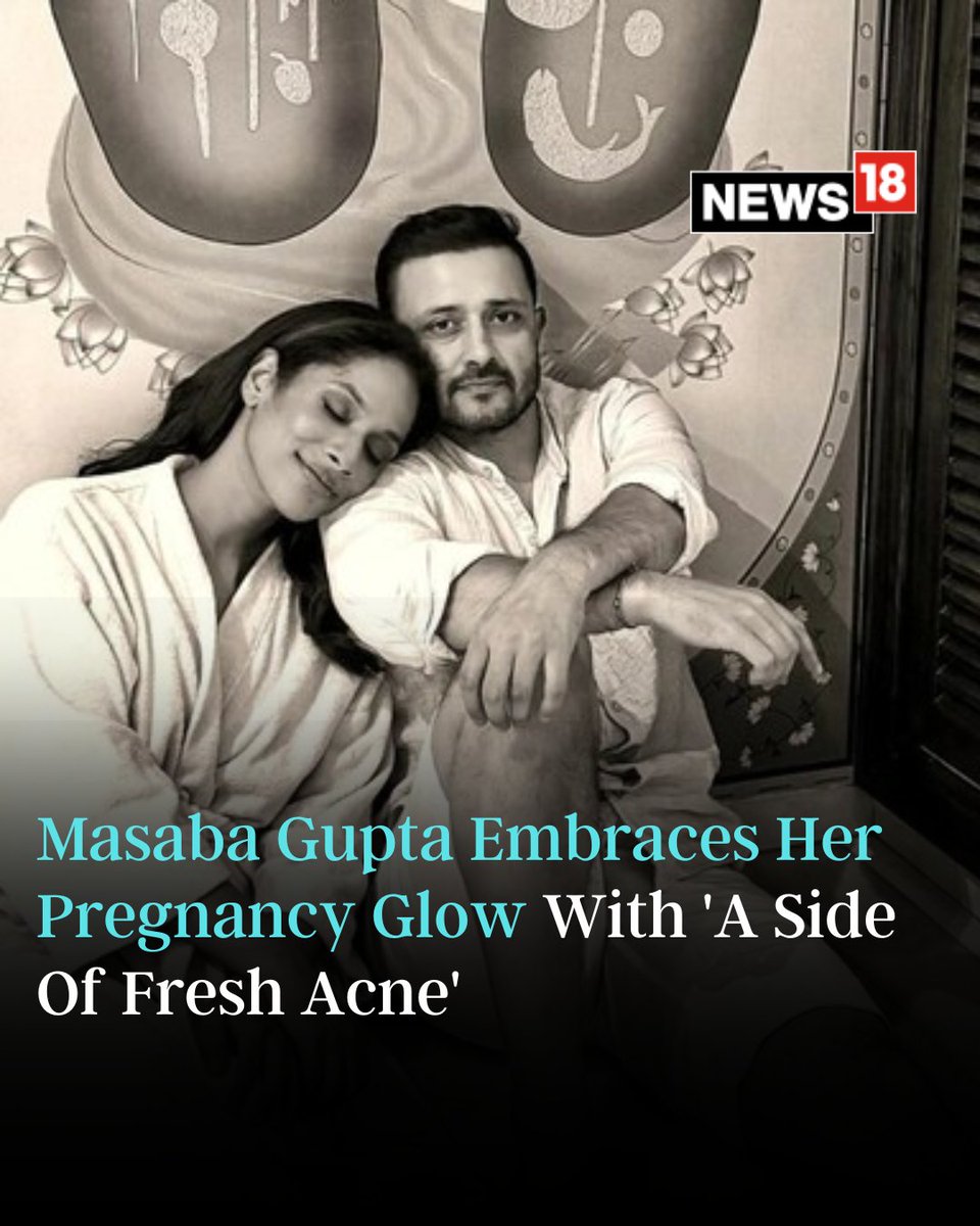 CNNnews18's tweet image. Currently in her third trimester, #MasabaGupta continues to share glimpses of her pregnancy with fans through social media.

news18.com/entertainment/…