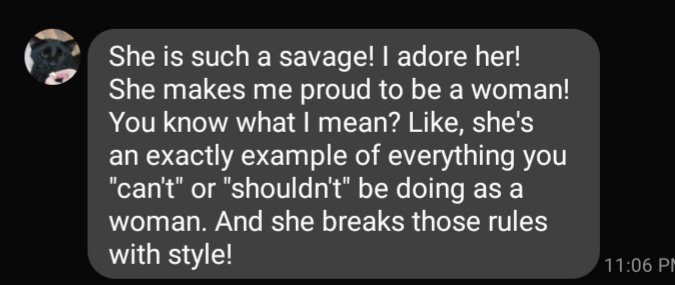 TrevorRace's tweet photo. @RealNMarkova my gf said this about you. https://t.co/beCefn4pH4