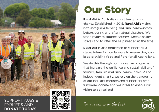 Celebrating Our Farmers! 🌾

@RuralAidAust supports the heroes who feed our nation. From disaster relief to sustainable farming, they’re here for our farmers.

Aligned with the Northern Hub’s mission, we’re proud to support local farmers.

👉 Learn More or call 1300 17 55 94.