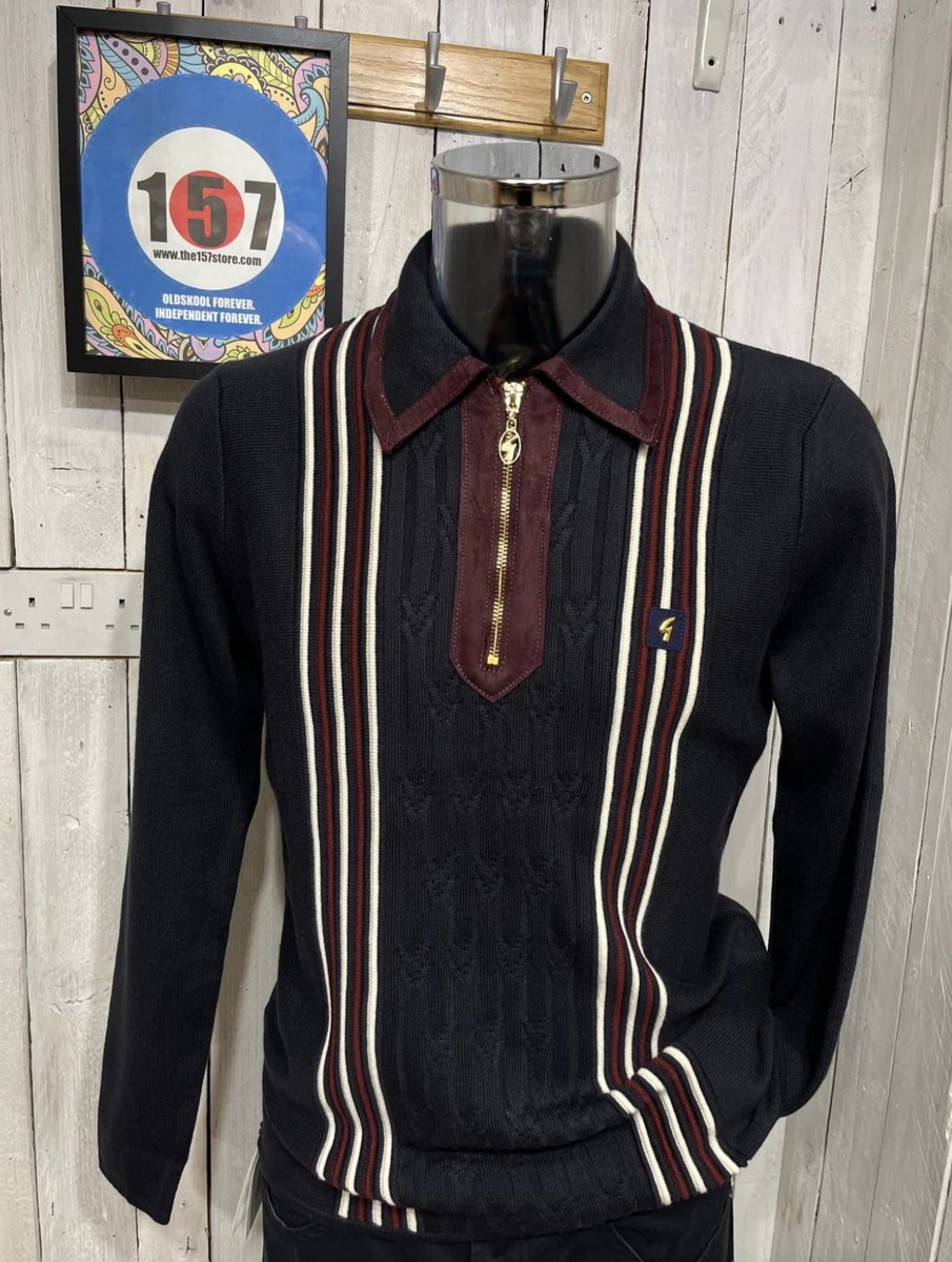 <a href="/the157store/">the157store 🟢⚫️</a> 
A real collector's piece 
Gabicci celebrates 50 years of iconic style, blending modernism with a cross reference of British and Italian sub-cultures
Shop now -> bit.ly/3svWKPJ