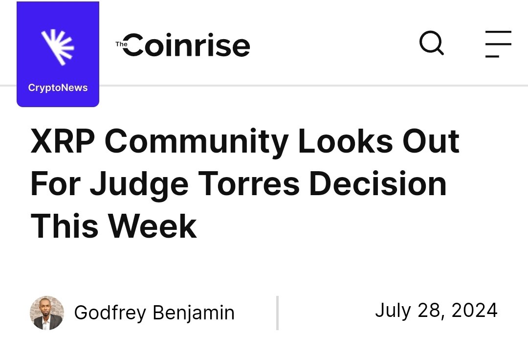 🚨#Ripple v SEC Case - HUGE NEWS ▪️Legal experts say 