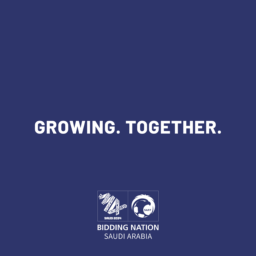 Saudi2034's tweet photo. Already one of the fastest and most exciting growth stories in world football, our historic #Saudi2034bid journey is part of a national story of remarkable transformation 🏆

Discover how we got here today and what lies ahead

#GrowingTogether