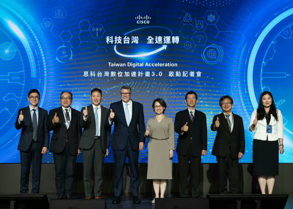 ciscoapac's tweet image. 🔒 New Taiwan #Cybersecurity Center 
🌱 Net-zero carbon emissions by 2050 
🚢 Modernizing and protecting ports

Learn about our initiative in Taiwan that is boosting cyber resilience, sustainability, and AI. cs.co/6017cYZ4v

#CiscoCDA