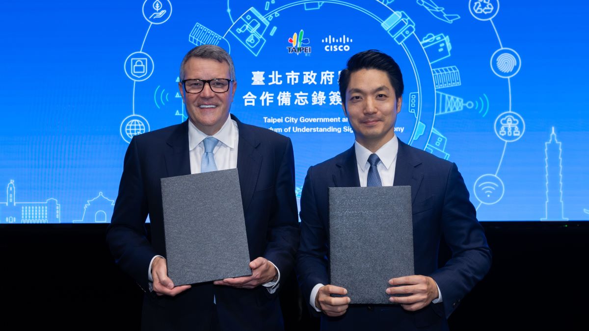 ciscoapac's tweet image. 🔒 New Taiwan #Cybersecurity Center 
🌱 Net-zero carbon emissions by 2050 
🚢 Modernizing and protecting ports

Learn about our initiative in Taiwan that is boosting cyber resilience, sustainability, and AI. cs.co/6017cYZ4v

#CiscoCDA