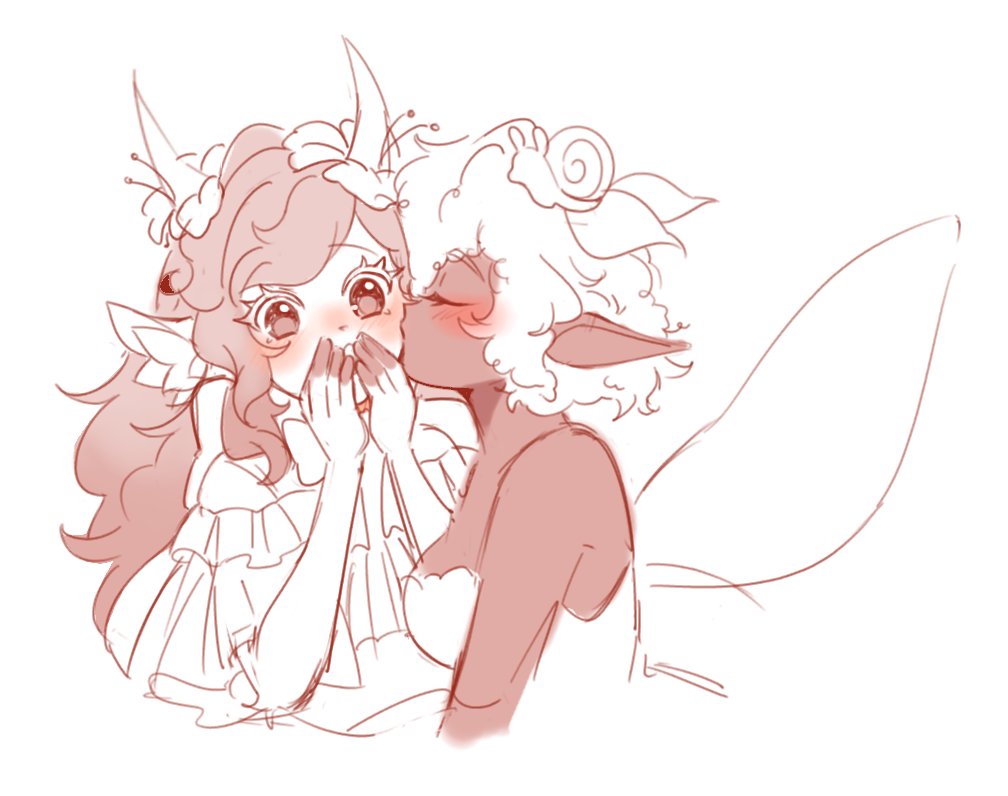 「doodles for my silly bestie's bday 」|＊ m e e k o ＊のイラスト
