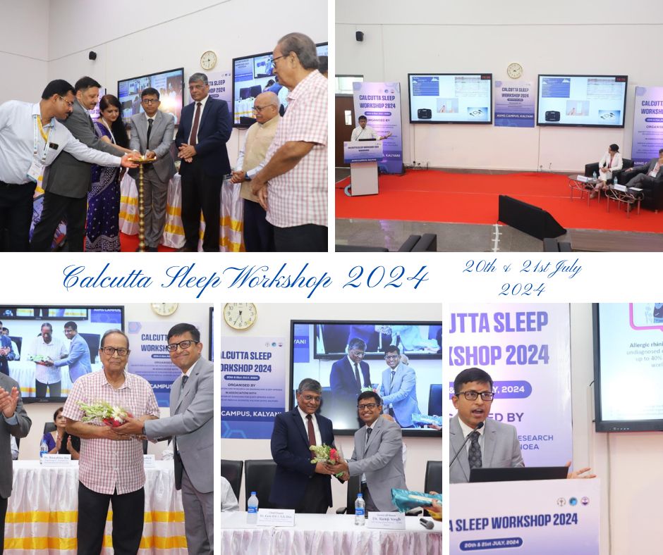 AiimsKalyani's tweet photo. Two-day "Calcutta Sleep Workshop 2024" was organized by The Society for Education and Research on Snoring and Sleep Apnoea with AIIMS Kalyani, &amp; IASSA on 20-21 July at AIIMS Kalyani. The event featured interactive sessions, cadaveric dissection, and hands-on DISE workshop. https://t.co/iDtAjAgiq9