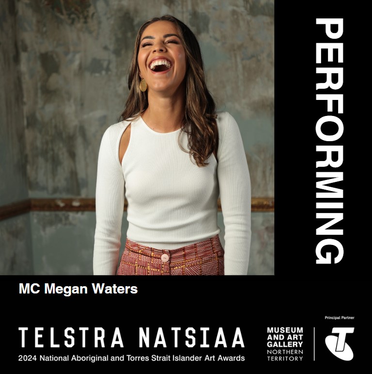Ceremony | 2024 Telstra National Aboriginal and Torres Strait Islander Art Awards  📅 Friday 9 August ⏰ 6pm - 10pm 🎟 FREE
MAGNT, Darwin / Larrakia Country

#2024TelstraNATSIAA #NATSIAA #MAGNT #Aboriginalart #aboriginalandtorresstraitislanderart #MeganWatersMC