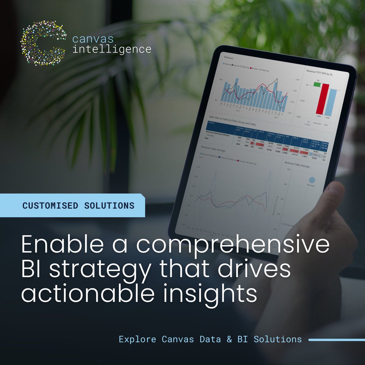 CanvasBI's tweet photo. At Canvas Intelligence, we pride ourselves on not just delivering data solutions, but on custom-building them to meet your exact requirements.
Your data holds immense potential—let Canvas help you unlock it: https://t.co/1l5IIPfx86
#CanvasIntelligence #CustomisedSolutions https://t.co/i1BauGm7Yq
